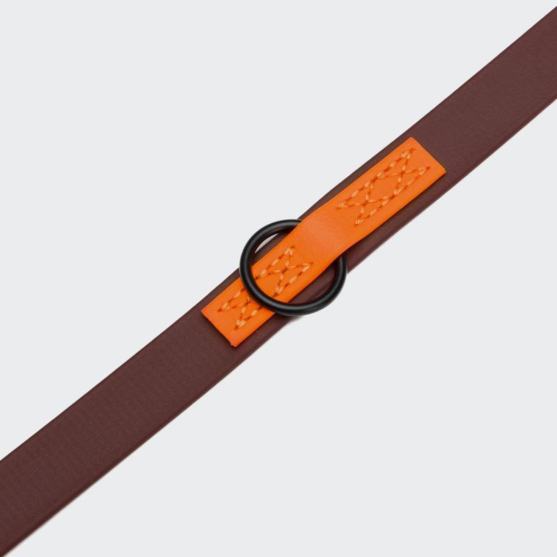 Cloud7 Adjustable Dog Leash BioThane Ipanema Dark Aubergine - Image 2