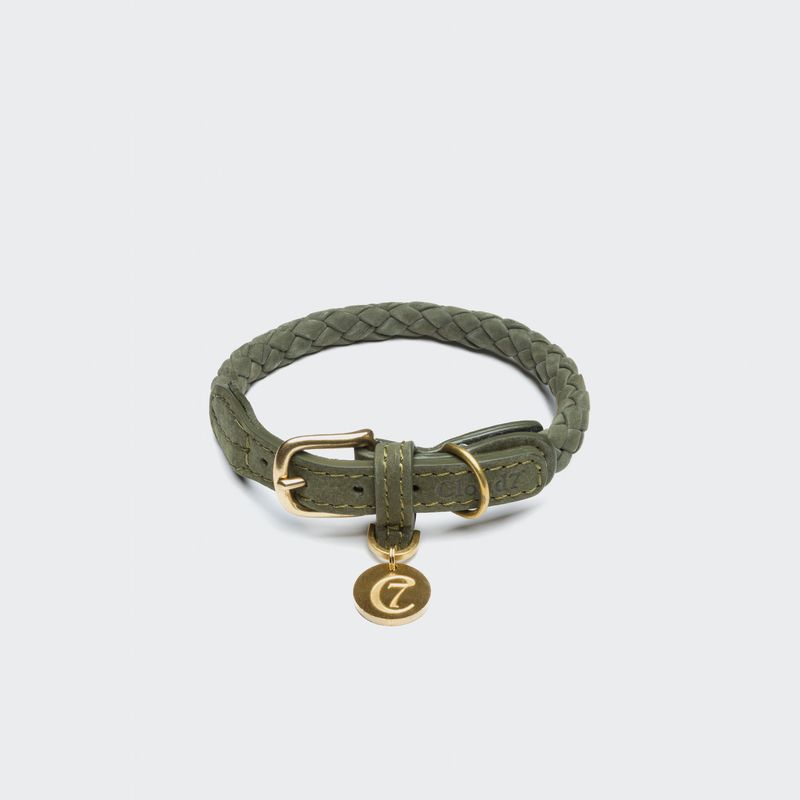 Cloud7 Dog Collar Ravello Moss - Image 2