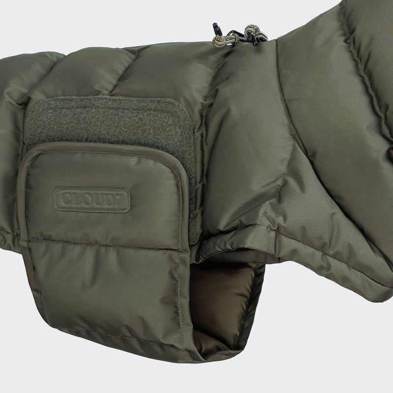 Cloud7 French Bulldog Coat Alaska Light Olive - Image 2