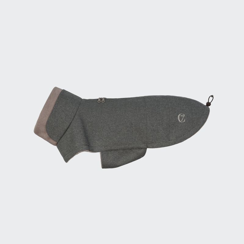 Cloud7 Dog Coat Brooklyn Light Graphite - Image 2