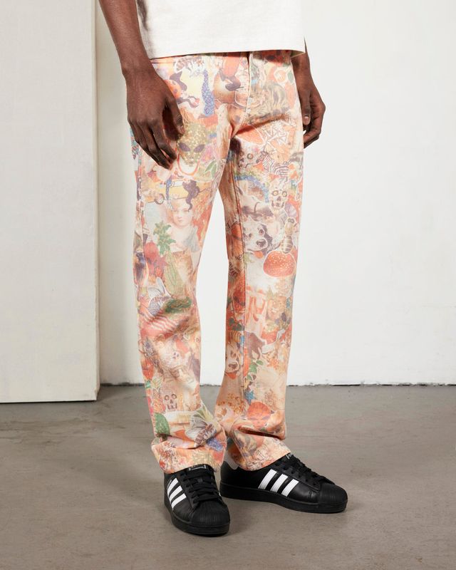 STICKERS STRAIGHT LEG JEANS | Pleasures Other - Image 2
