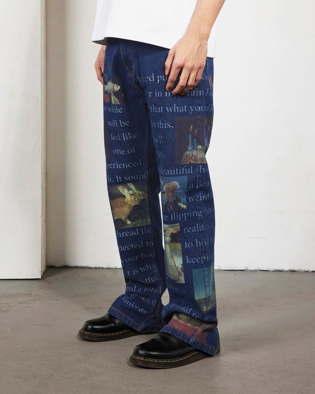 CONNECTION STRAIGHT LEG JEANS | Pleasures Other - Image 3
