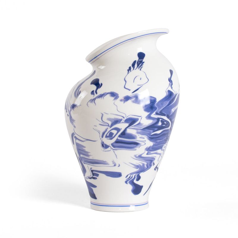 Classics on acid - FLORAL DELFT vase | Seletti 이탈리아 디자인 - Image 3