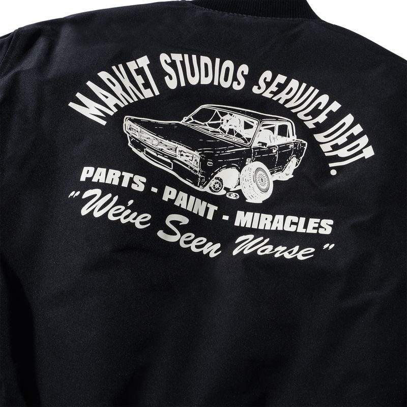 HANDYMAN REVERSIBLE BOMBER JACKET | 마켓스튜디오 아우터 - Image 3