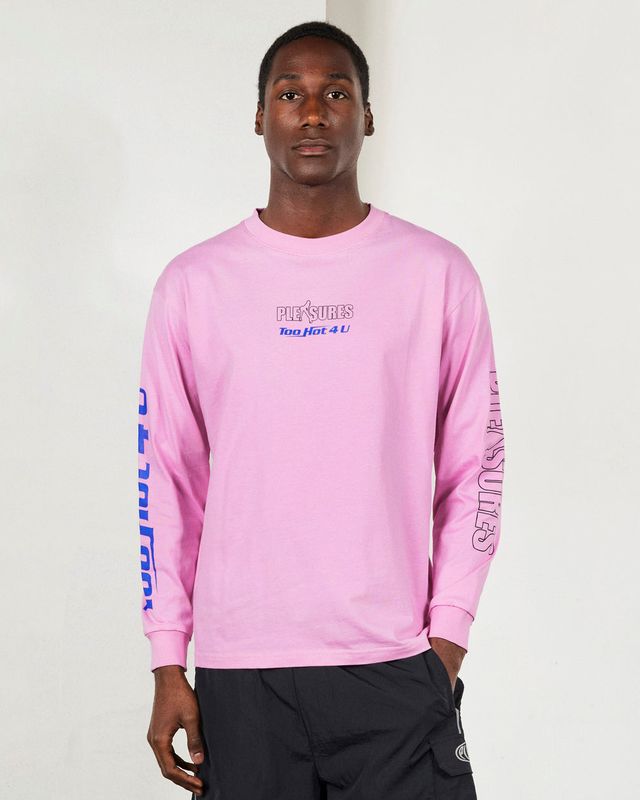 HOT 4 U LONG SLEEVE | Pleasures 긴팔티 - Image 3