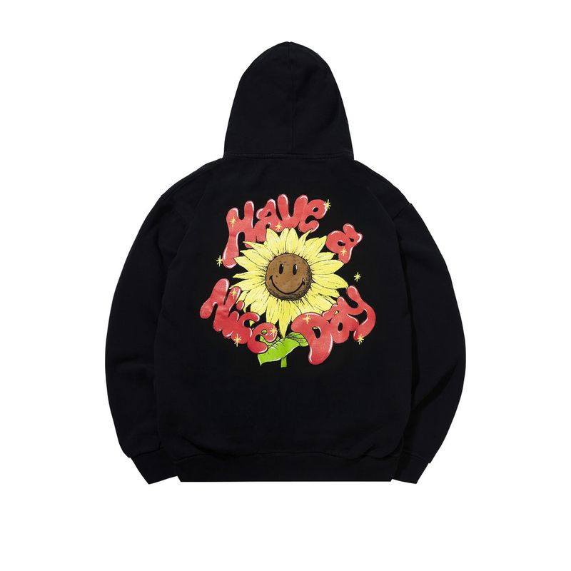SMILEY SUNFLOWER HOODIE | 마켓스튜디오 후드티