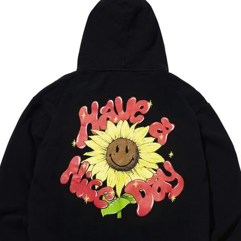 SMILEY SUNFLOWER HOODIE | 마켓스튜디오 후드티 - Image 2