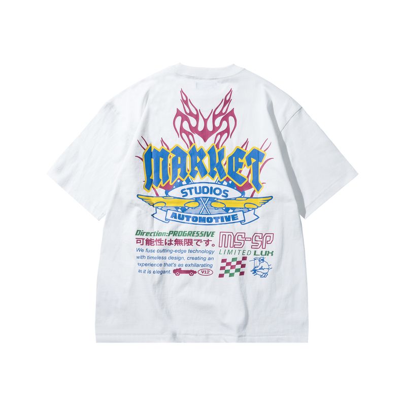 V12 T-SHIRT | 마켓스튜디오 티셔츠 - Image 3