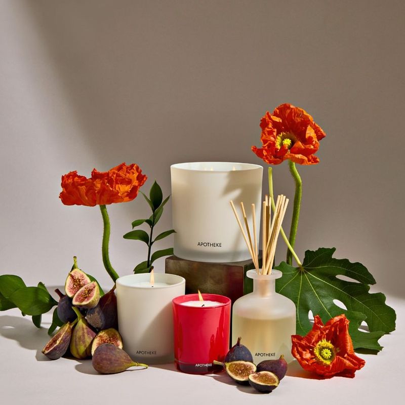 APOTHEKE Fig and Olive Leaf Votive Candle - Image 3