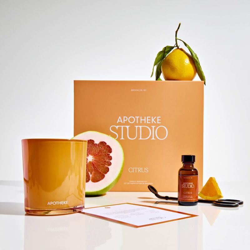 APOTHEKE Citrus Candle Making Kit - Image 3