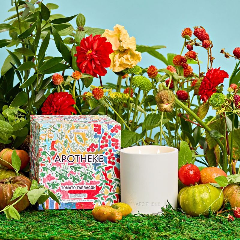 APOTHEKE Tomato Tarragon 2-Wick Candle - Image 3