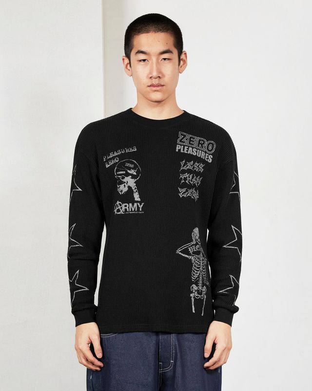 MISLED THERMAL LONG SLEEVE | Pleasures 긴팔티 - Image 3