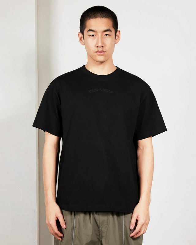 NEURAL APPLIQUE SHIRT | Pleasures 티셔츠 - Image 3