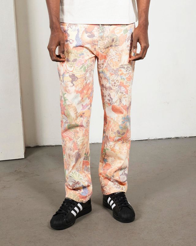 STICKERS STRAIGHT LEG JEANS | Pleasures Other - Image 3