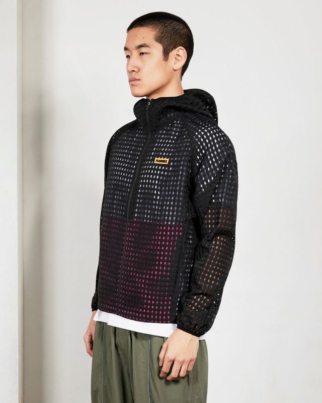 SYSTEM PLAID HOODED JACKET | Pleasures 아우터 - Image 3