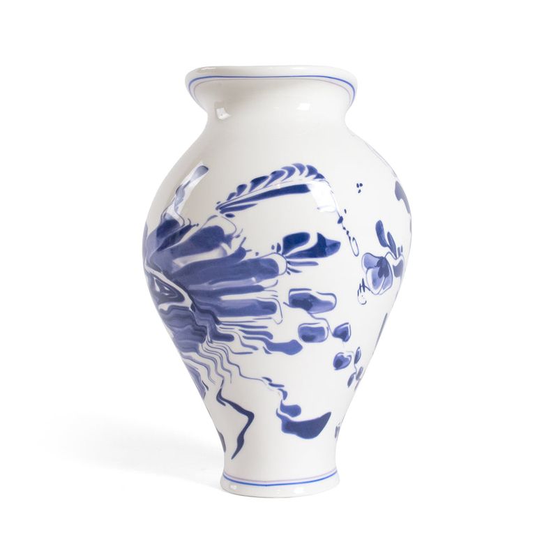 Classics on acid - FLORAL DELFT vase | Seletti 이탈리아 디자인 - Image 4
