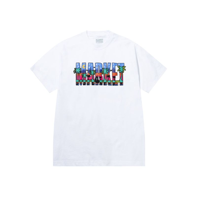 NIGHT IN PARADISE T-SHIRT | 마켓스튜디오 티셔츠 - Image 3