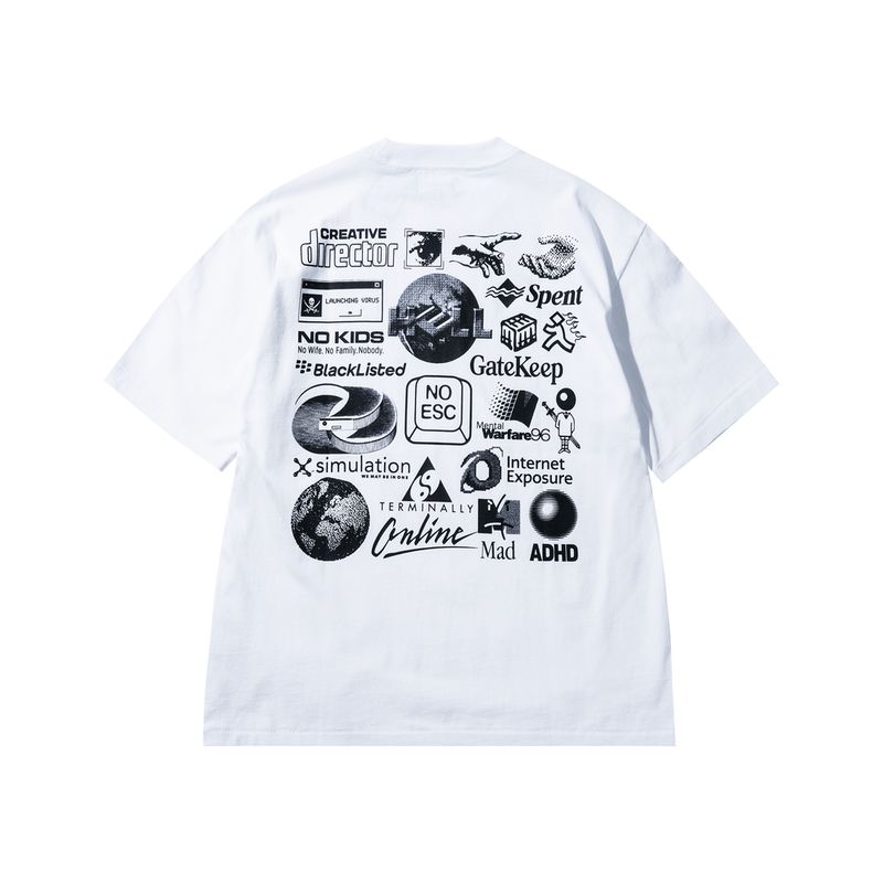 TERMINALLY ONLINE T-SHIRT | 마켓스튜디오 티셔츠 - Image 4
