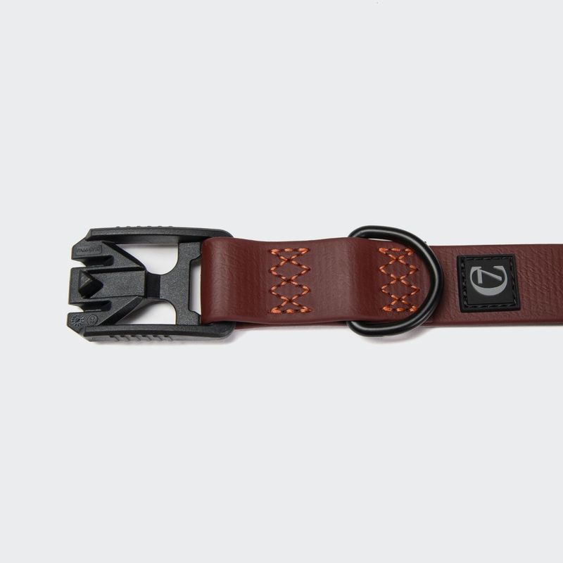 Cloud7 Dog Collar BioThane Ipanema Dark Aubergine - Image 4
