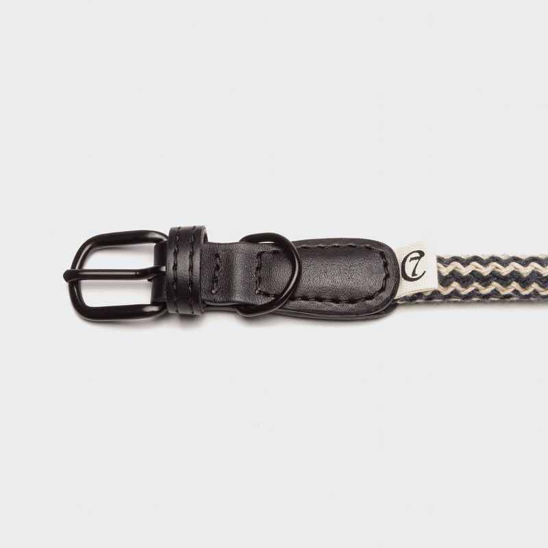 Cloud7 Dog Collar Mauerpark Zigzag Black - Image 4
