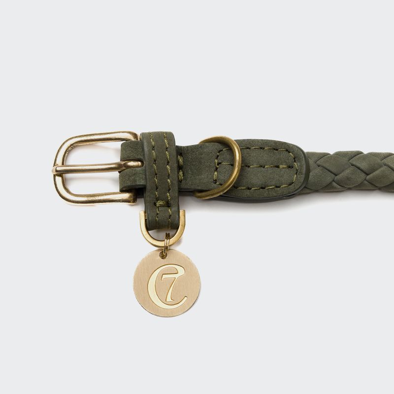 Cloud7 Dog Collar Ravello Moss - Image 4