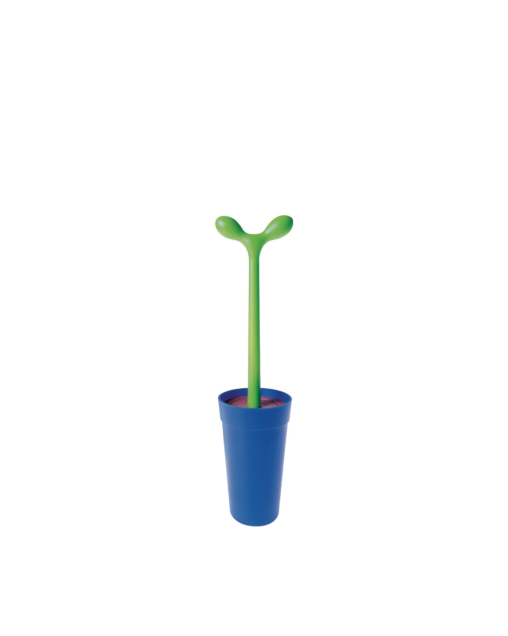 Alessi ASG04 Merdolino디자인 변기청소용 열가소성 수지 브러시브라운 블루 싱글 - Image 4