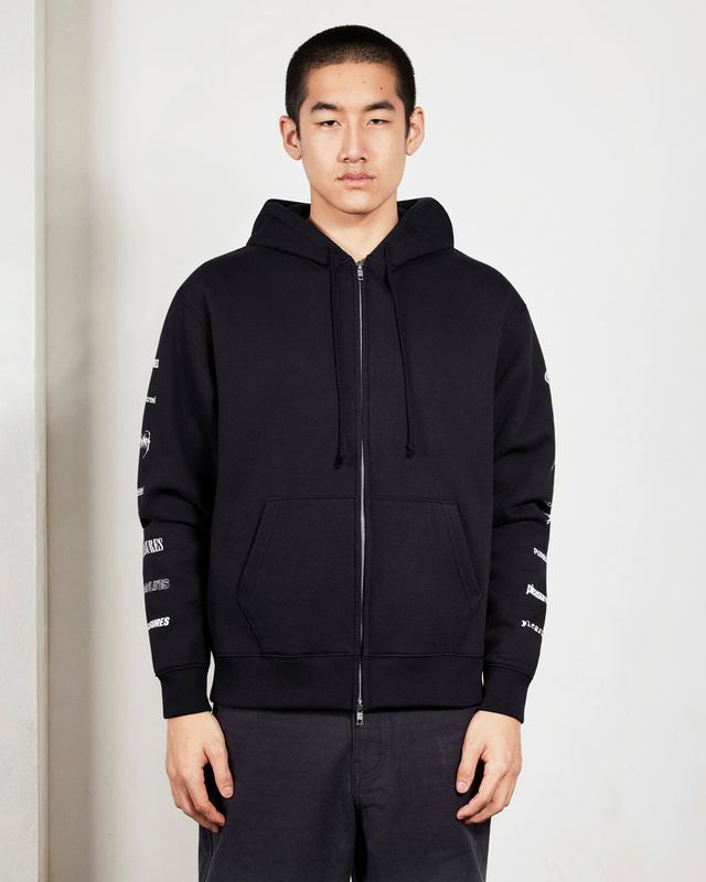 WORDMARK ZIP HOODIE | Pleasures 후드티 - Image 4