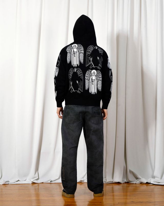 ANGEL DEMON HOODIE | Pleasures 후드티 - Image 4