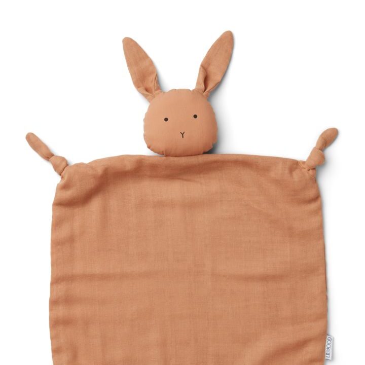 리우드 베이비 인형 손수건 - 토스카니 로즈 | Agnete Cuddle Cloth - Rabbit tuscany rose - Image 2