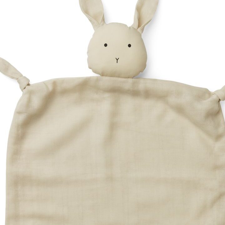 리우드 베이비 인형 손수건 - 샌디 | Agnete Cuddle Cloth - Rabbit sandy - Image 2