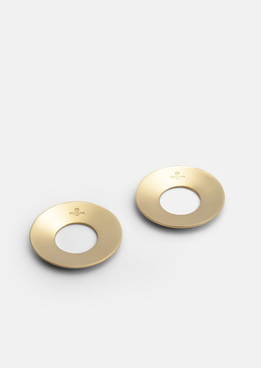 Skultuna 1607 스쿨투나 Ljusmanschett Stor - Set om 2st 스웨덴 왕실 황동 공방