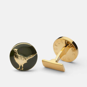 Skultuna 1607 스쿨투나 Hunter Cufflinks - Pheasant 남성 주얼리 스웨덴