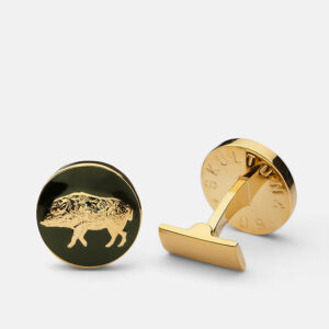Skultuna 1607 스쿨투나 Hunter Cufflinks - Wild Boar 남성 주얼리 스웨덴