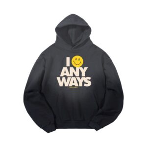 SMILEY SMILE ANYWAYS HOODIE MarketStudio 스마일리후디 후드티셔츠
