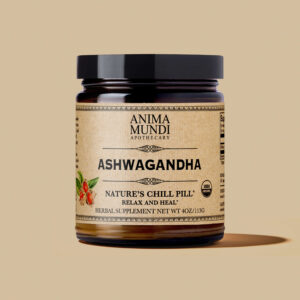 Anima Mundi 아니마 문디 아슈와간다 분말 영양제 어댑토겐 단일성분 유기농 113g
