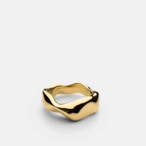 Skultuna 1607 스쿨투나 Chunky Petit Ring - Gold Plated 여성 주얼리 스웨덴