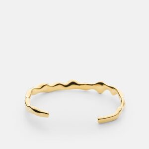 Skultuna 1607 스쿨투나 Chunky Cuff - Gold Plated 여성 주얼리 스웨덴