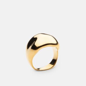 Skultuna 1607 스쿨투나 Chunky Ring - Gold Plated 여성 주얼리 스웨덴