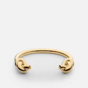 Skultuna 1607 스쿨투나 Massive Knot Cuff - Gold Plated 여성 주얼리 스웨덴