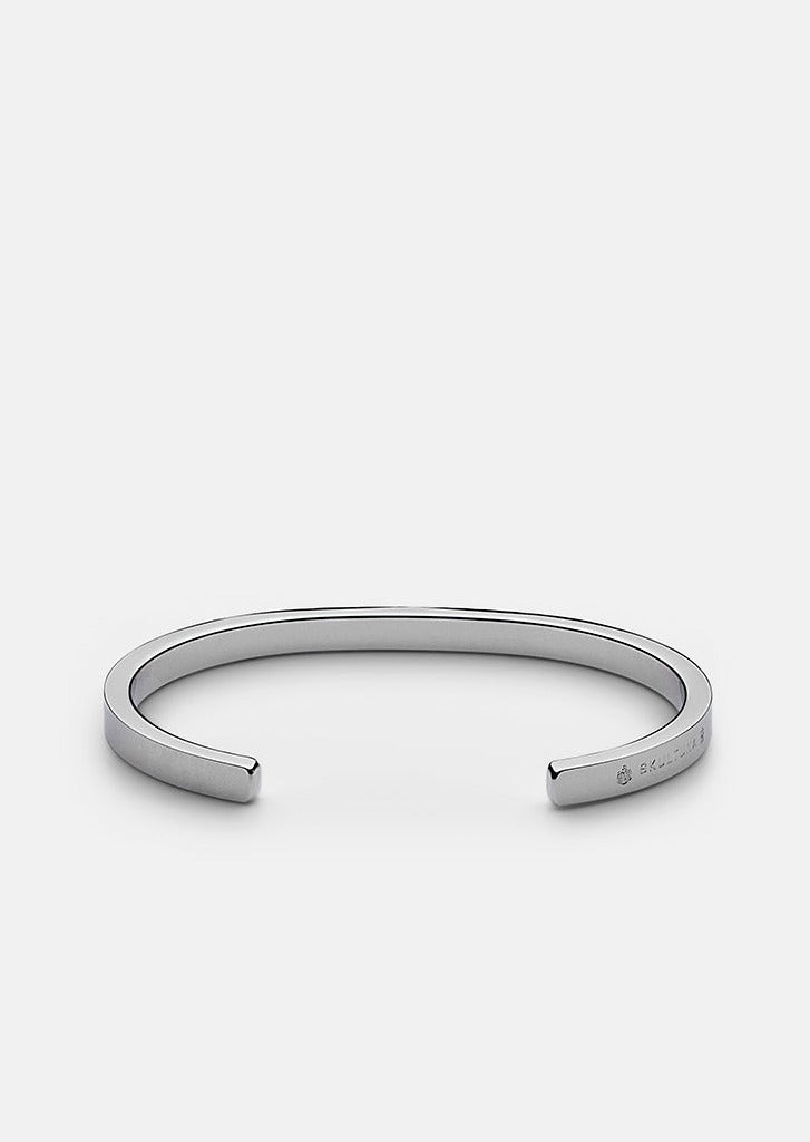 Skultuna 1607 스쿨투나 SB Cuff Thin - Silver Plated 남성 주얼리 스웨덴