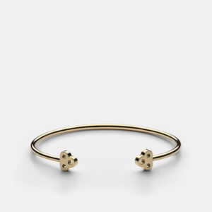 Skultuna 1607 스쿨투나 Open Key Cuff - Gold Plated 여성 주얼리 스웨덴