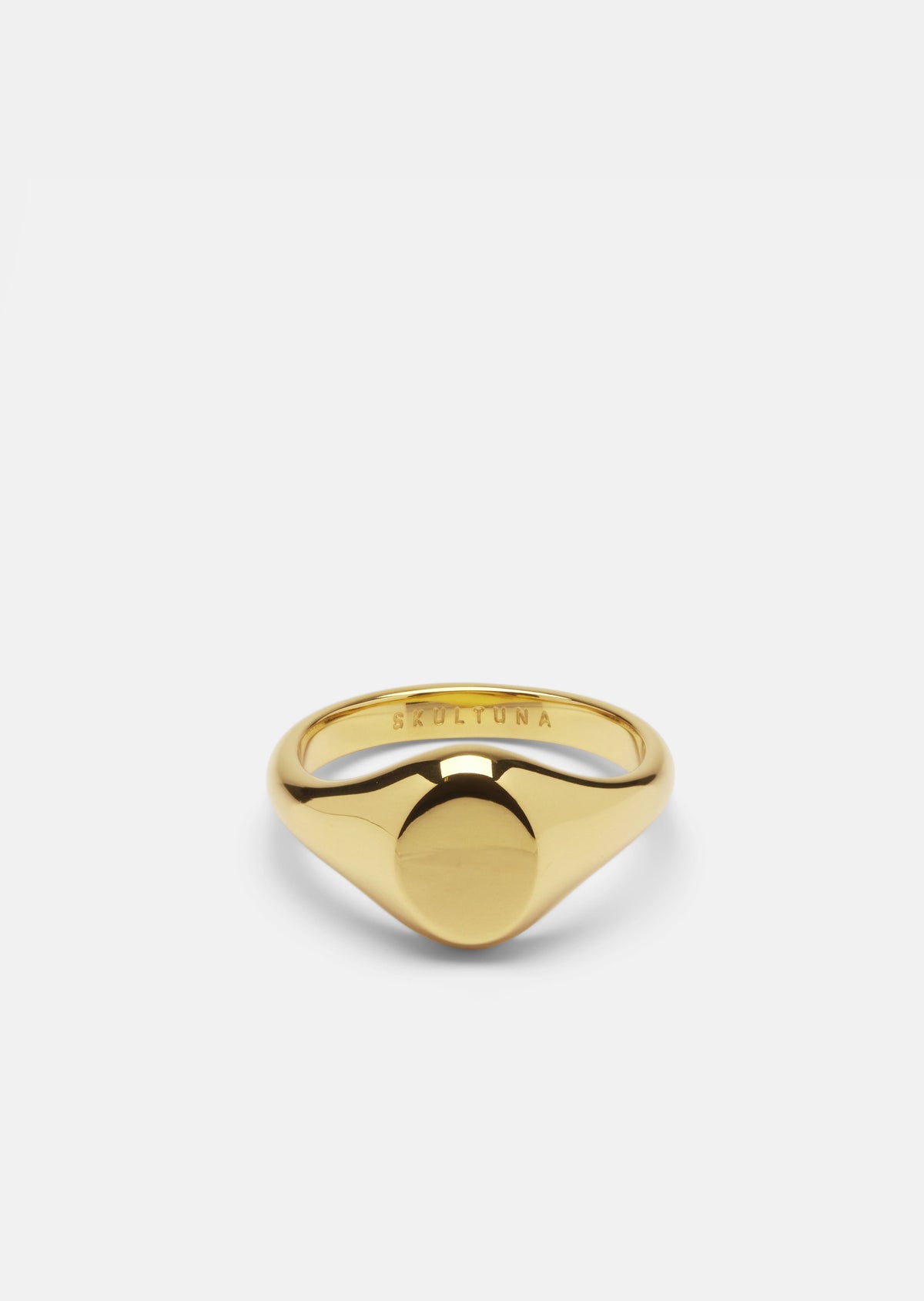 Skultuna 1607 스쿨투나 Signet ring – Gold Plated 남성 주얼리 스웨덴