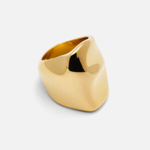 Skultuna 1607 스쿨투나 Chunky Grande Ring - Gold Plated 여성 주얼리 스웨덴