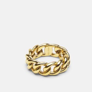 Skultuna 1607 스쿨투나 Chain Ring – Gold Plated 여성 주얼리 스웨덴