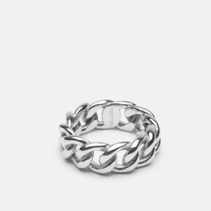 Skultuna 1607 스쿨투나 Chain Ring – Silver Plated 여성 주얼리 스웨덴