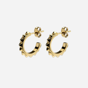 Skultuna 1607 스쿨투나 Rivets Earrings - Gold Plated 여성 주얼리 스웨덴