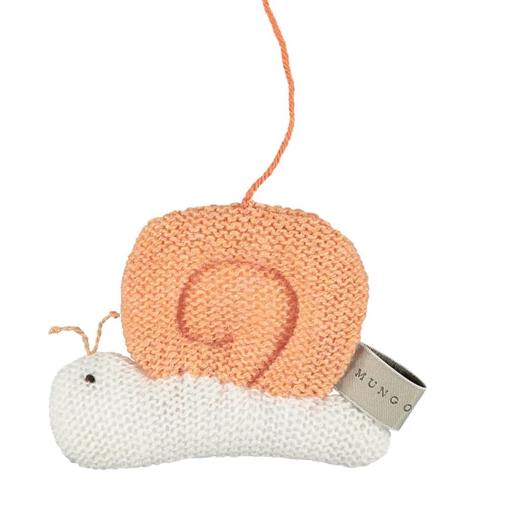 Mungo & Maud 멍고앤마우드 Knitted Snail Cat Toy 영국 럭셔리 애견용품 - Image 2