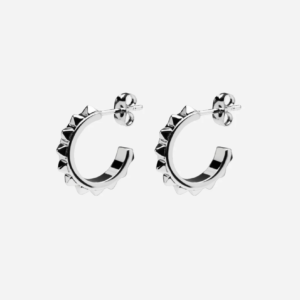 Skultuna 1607 스쿨투나 Rivets Earrings  - Silver Plated 여성 주얼리 스웨덴