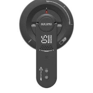 Aulumu MagSafe 그립 스탠드용 G05회전각도조절 알루미늄합금 초경량 초박형-블랙