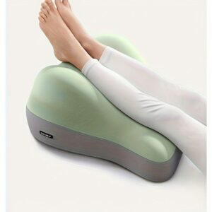 침대용디자인 다용도 다리지지에 이상적 패딩처리 반재클라이닝 등받이 쇼파쿠션 머리지지 기능 파란 회색 컬러 블록